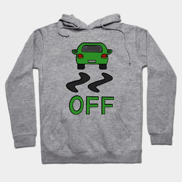 Green Pixelated Car Hoodie by Goblinmonkey94